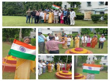 Guru Nanak Eye Centre celebrated AzadikaAmritMahotsav on 15 August 2022, 75th year of Independence