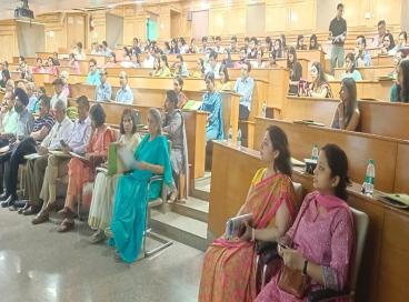 Monthly DOS CME meet of GNEC conducted on 24 September, 2023 in MAMC